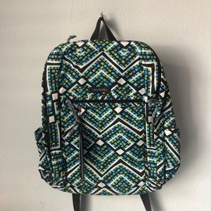 Vera Bradley Grand Backpack in Rain Forest